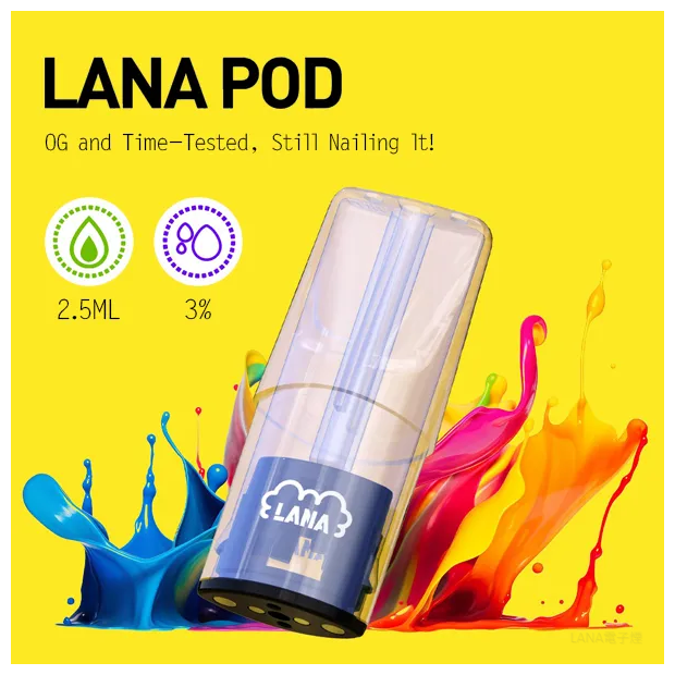 LANA煙彈-Lana電子煙通配煙彈