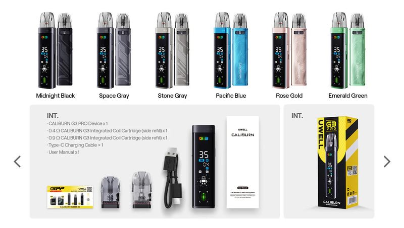 UWELL Caliburn G3 PRO-圖片展示